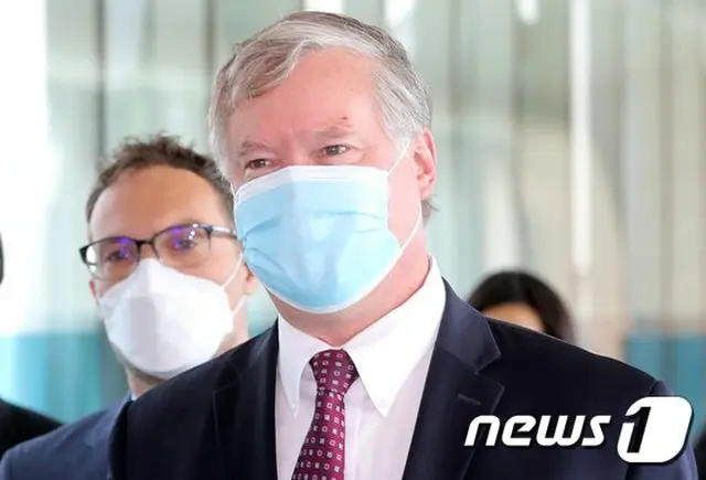 訪韓中のスティーブン・ビーガン米国務省副長官兼対北政策特別代表（提供:news1）