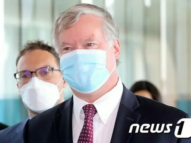 訪韓中のスティーブン・ビーガン米国務省副長官兼対北政策特別代表（提供:news1）
