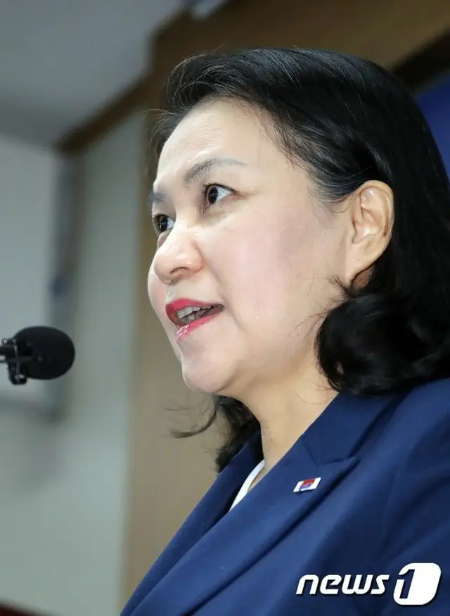 WTO事務局長選挙に出馬した韓国産業通商資源省の兪明希 通商交渉本部長（提供:news1）