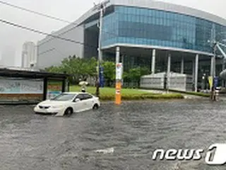 釜山市、1時間当たり50ミリの集中豪雨…被害件数457件、幸いに人命被害なし＝韓国