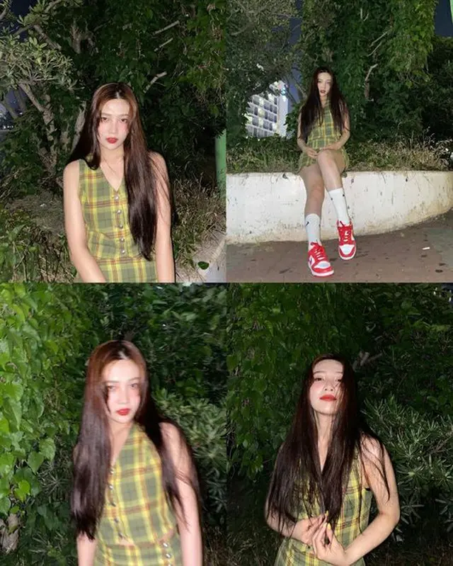 パク・ミョンス、ジョイ（Red Velvet）のSNSにコメント…「私が撮ってあげないと」（提供:OSEN）