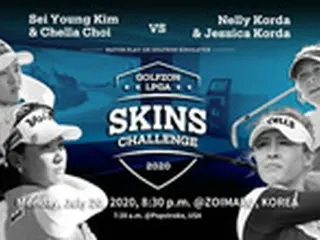 ＜女子ゴルフ＞キム・セヨン＆チェ・ウンジョン、コルダ姉妹とスクリーンゴルフ対決