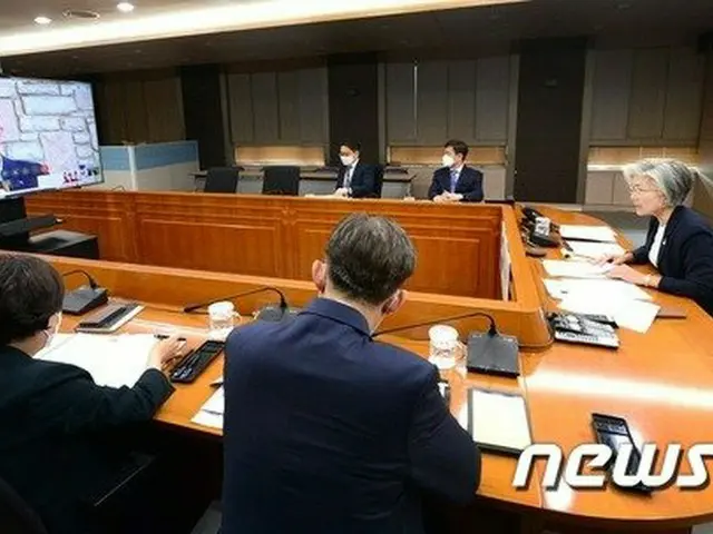 韓国、メキシコ、インドネシア、トルコ、オーストラリアなどの5か国の外相たちが17日 TV会議を開いた（提供:news1）