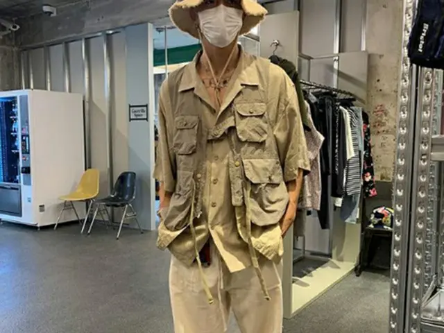 MINO（WINNER）、アウトドア感あふれる全身コーデを公開し「ライオンはご覧になりませんでしたか…」（提供:OSEN）