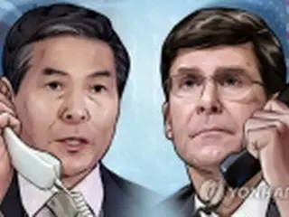 韓米国防相が電話会談　有事作戦統制権移管巡り「条件満たすべき」