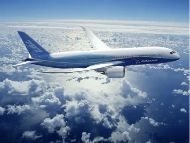 B787（韓国航空宇宙産業提供）＝（聯合ニュース）≪転載・転用禁止≫