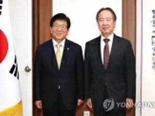 韓国国会議長　駐韓日本大使と会談＝「北東アジアの平和考える時期」