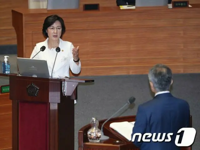 韓国の法務部長官「韓東勳検事長、捜査が終われば次は監察」（提供:news1）