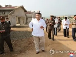 金正恩氏　鶏工場建設現場を視察「食生活問題解決に期待」