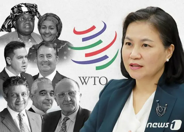 今回のWTO次期事務局長選挙には、韓国の兪明希 通商交渉本部長をはじめとして8人が出馬している（提供:news1）
