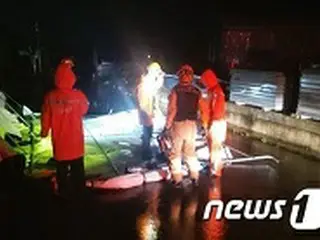 江原道の豪雨・強風被害相次ぐ、浸水・崩壊など約70件＝韓国