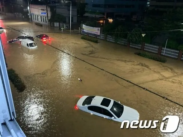 釜山・慶南地方で明日また大雨…最大200mm以上の予報（提供:news1）