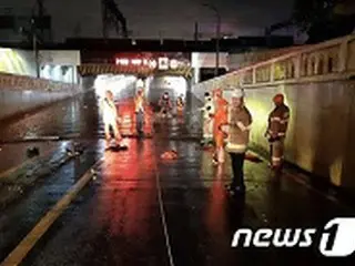 韓国、今年は逸れた「空梅雨」…昨年より82%多い平均507.2ミリの豪雨