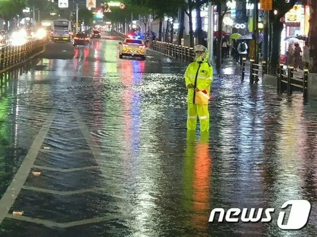 韓国・釜山市、豪雨被害復旧ボランティア活動展開（提供:news1）