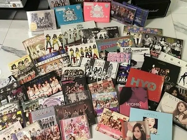 “T-ARAデビュー11周年”ソヨン＆ウンジョン＆ヒョミン「いつも恋しいメンバー・ファンの皆さんありがとう」（提供:news1/ヒョミンのInstagramより）
