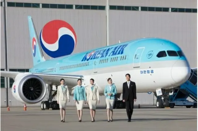 大韓航空の旅客機（同社提供）＝（聯合ニュース）≪転載・転用禁止≫