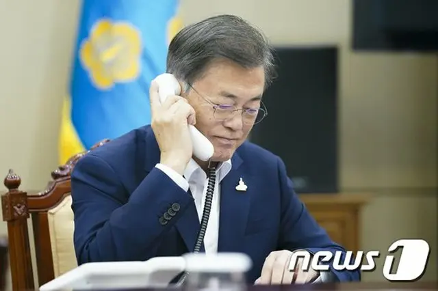 駐ニュージーランドの韓国人外交官によるセクハラが問題について文在寅 韓国大統領は「関係部署で事実関係を確認したのち、処理する」と語った（提供:news1）