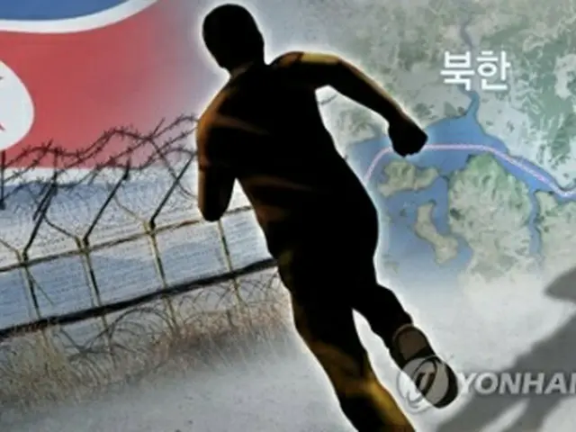 ２０代の脱北者の男性は漢江を渡って北朝鮮へ戻ったとみられている（コラージュ）＝（聯合ニュース）