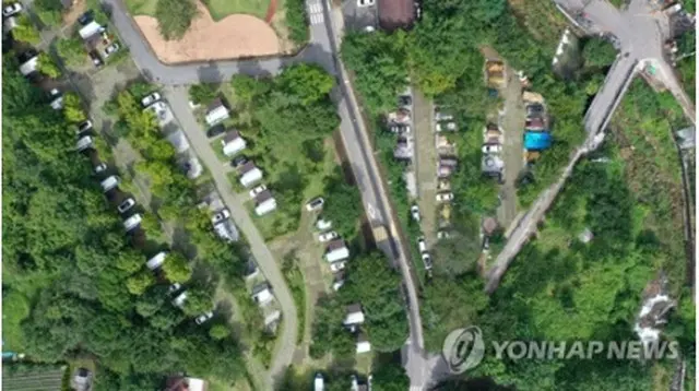 全羅南道のキャンプ場（資料写真）＝（聯合ニュース）