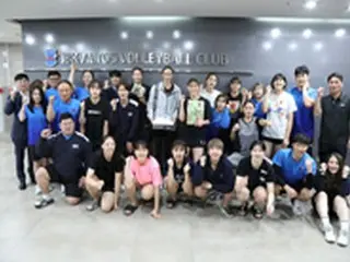 ＜女子バレー＞韓国IBK企業銀行の外国人選手ラザレワ、自主隔離後30日にチーム練習に合流