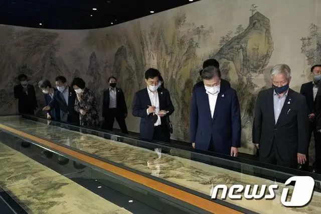 「日常が戻りつつあり嬉しい…アーティストやスポーツ選手らを応援」＝文在寅大統領（提供:news1）