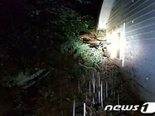 江原道で最高179.1ミリの豪雨、被害相次ぐ＝韓国