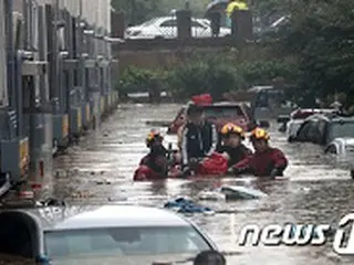 「韓国でも豪雨被害が深刻」…米メディアが主要ニュースとして扱う