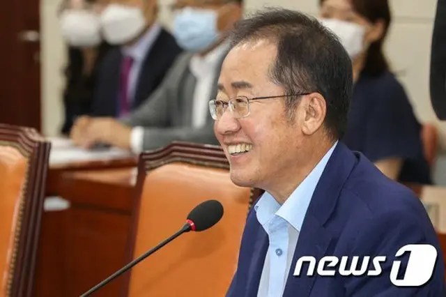 韓国の元野党代表であったホン・ジュンピョ（洪準杓）議員（提供:news1）