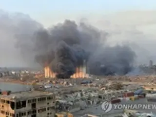 文大統領　レバノン大規模爆発事故に哀悼の意