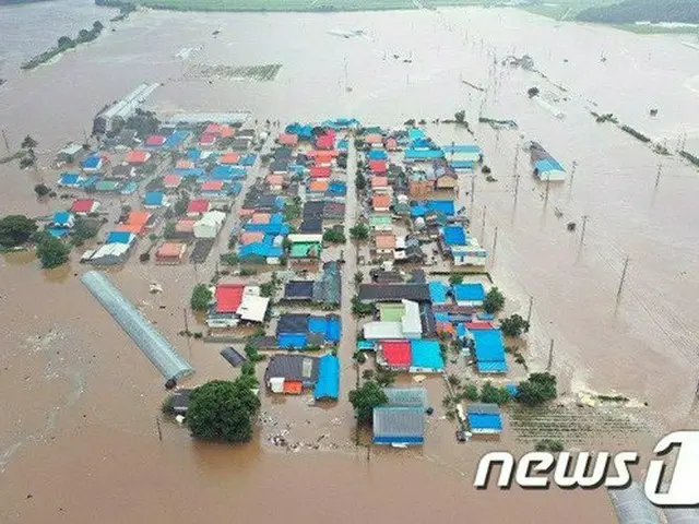 漢灘江氾濫・臨津江洪水警報…江原・京畿北部の一部住民が避難＝韓国（提供:news1）