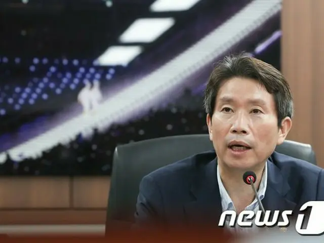 韓国のイ・イニョン（李仁栄）統一相（提供:news1）