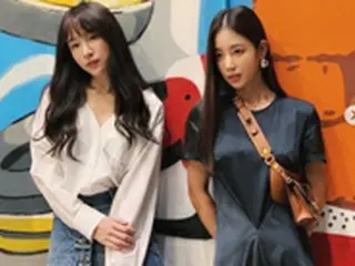 ハニ（EXID）＆キ・ウンセ、優劣選べない美貌ツーショットを公開