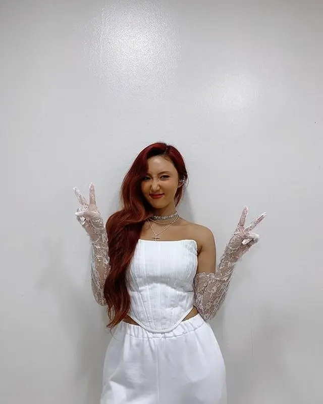 「MAMAMOO」ファサが「Maria」でトリプルクラウンを達成した。（提供:OSEN）