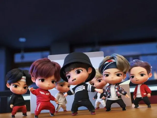 BigHitエンターテインメントが「BTS（防弾少年団）」のキャラクター「TinyTAN」をローンチした。（提供:OSEN）