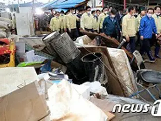「10日間の豪雨」人命被害 42人・被災者 6976人…施設被害 1万7958件＝韓国