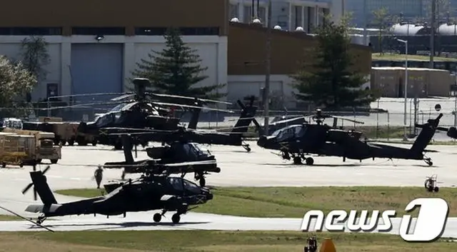 韓国の平澤にある在韓米軍基地（提供:news1）