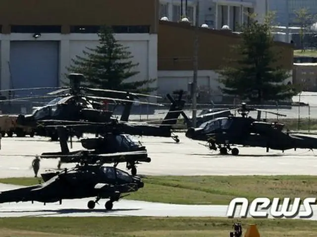 韓国の平澤にある在韓米軍基地（提供:news1）