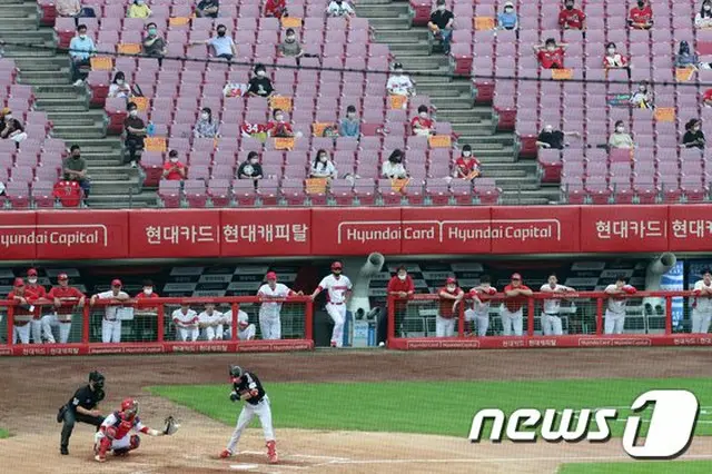 韓国プロ野球の観客入場、きょう（11日）から全座席数の25%に（画像:news1）