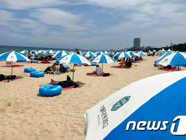 韓国の江陵にある海水浴場（提供:news1）