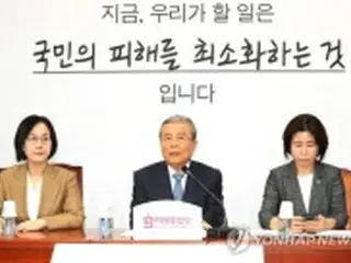 最大野党支持率が与党上回る　前政権時の１６年以降で初＝韓国