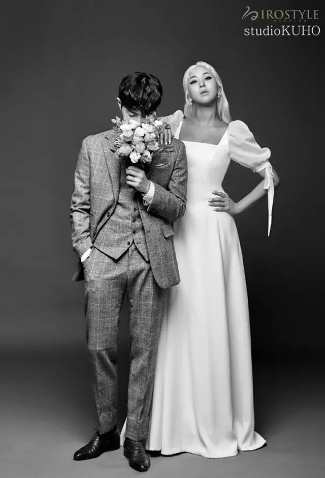 “9月に結婚”GIANTPINK、婚約者とSWAGたっぷりのウエディング写真を公開（提供:News1）