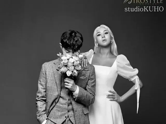 “9月に結婚”GIANTPINK、婚約者とSWAGたっぷりのウエディング写真を公開（提供:News1）