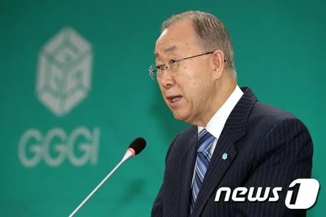 韓国の潘基文 元国連事務総長は今日（15日）自身のフェイスブックを通じて文在寅政権を批判した（提供:news1）
