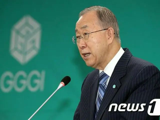 韓国の潘基文 元国連事務総長は今日（15日）自身のフェイスブックを通じて文在寅政権を批判した（提供:news1）