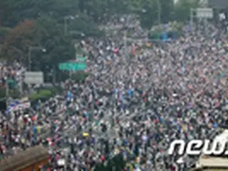 韓国の独立記念日、ソウル中心部で大規模な集会…警察が捜査チーム構成し「サラン第一教会」牧師を捜査へ