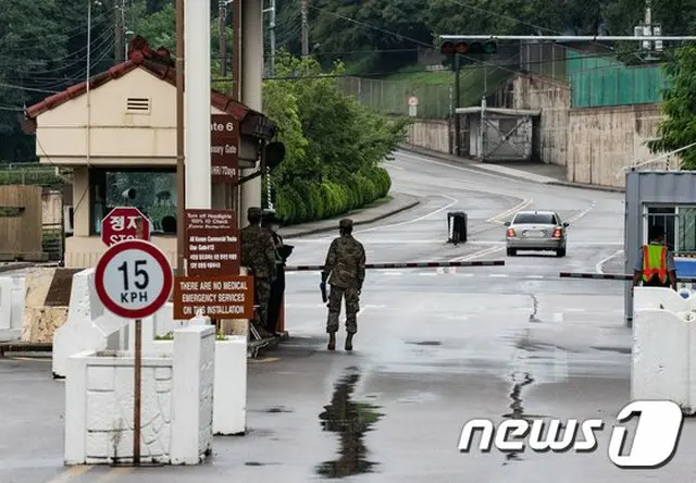 韓国ソウル龍山区の在韓米軍基地（提供:news1）
