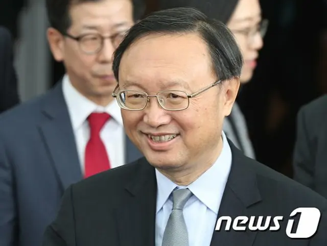 楊潔チ 中国共産党外交担当政治局員（提供:news1）