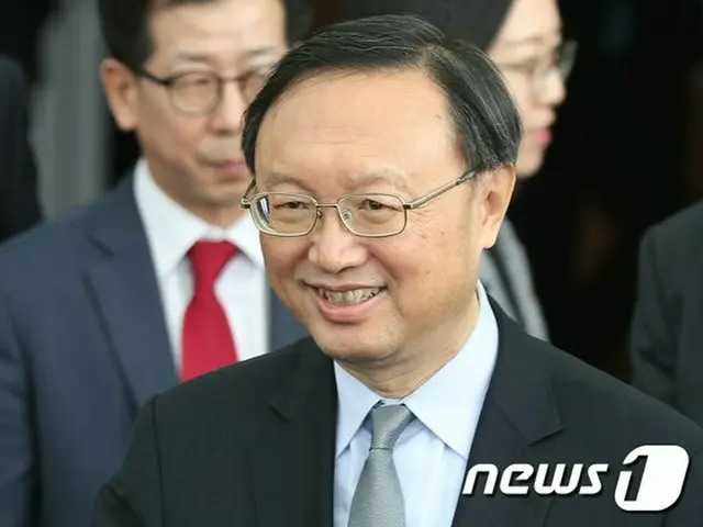 楊潔チ 中国共産党外交担当政治局員（提供:news1）