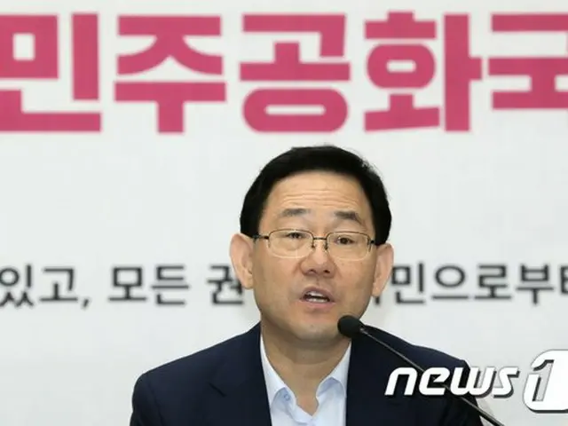 韓国最大野党“未来統合党”のチュ・ホヨン（朱豪英）院内代表（提供:news1）