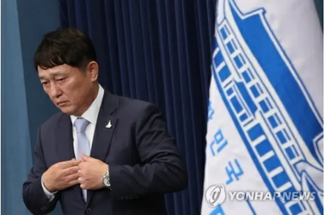青瓦台の崔宰誠・政務首席秘書官＝（聯合ニュース）